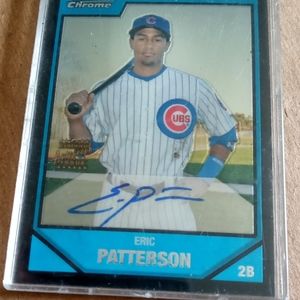 Signed 2007 Chicago Cubs Eric Patterson